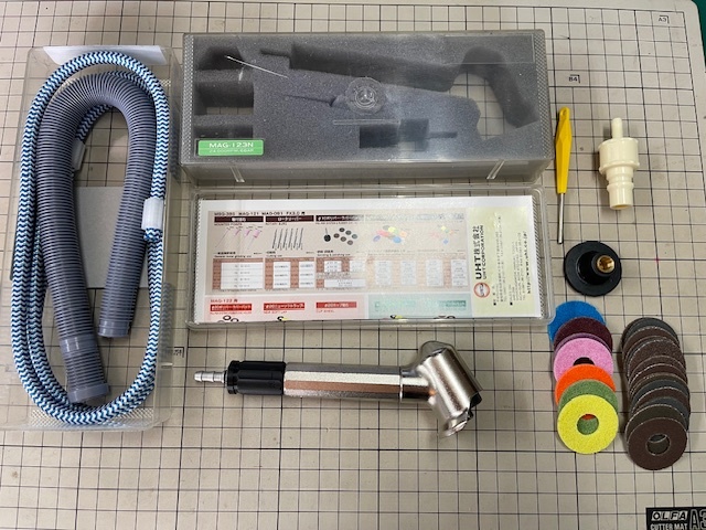 UHT エアーマイクログラインダー MAG-123N 120度 Φ30用 未使用・在庫品 送料無料 拍卖