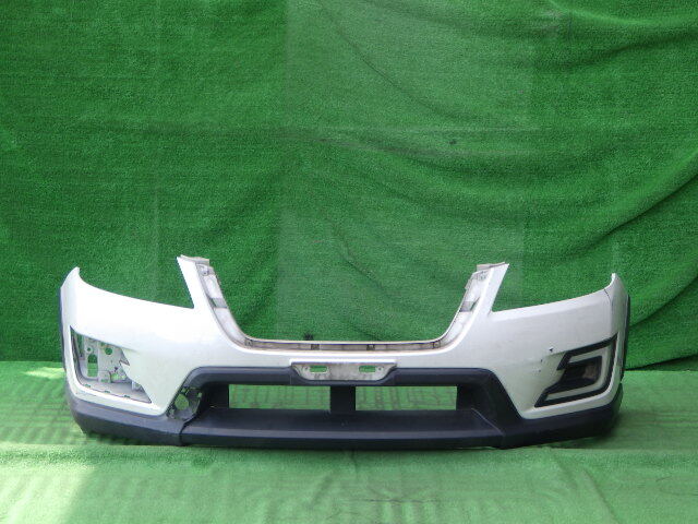 YAM エクシーガクロスオーバー7 純正フロントバンパー おまけ 左イルミ付 白 パール 57704yc020拍卖