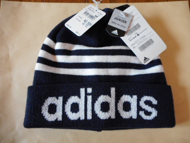 ☆新品 adidas 帽子 (54~57cm) ☆拍卖