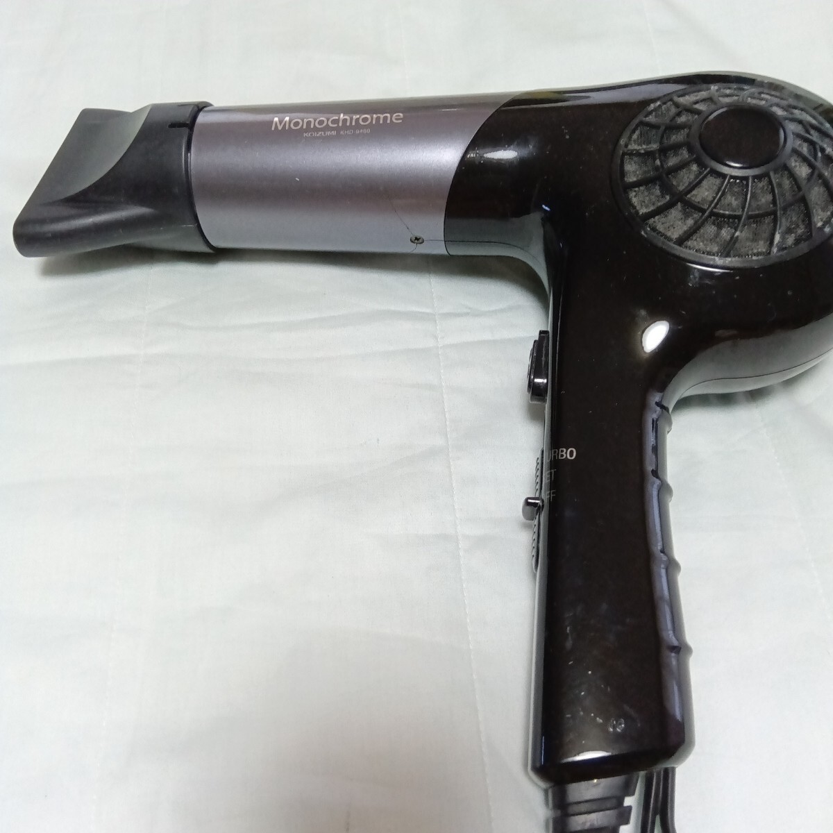 髪 美容 ヘアドライヤー Monochrome KOIZUMI KHD-9460 1200W拍卖