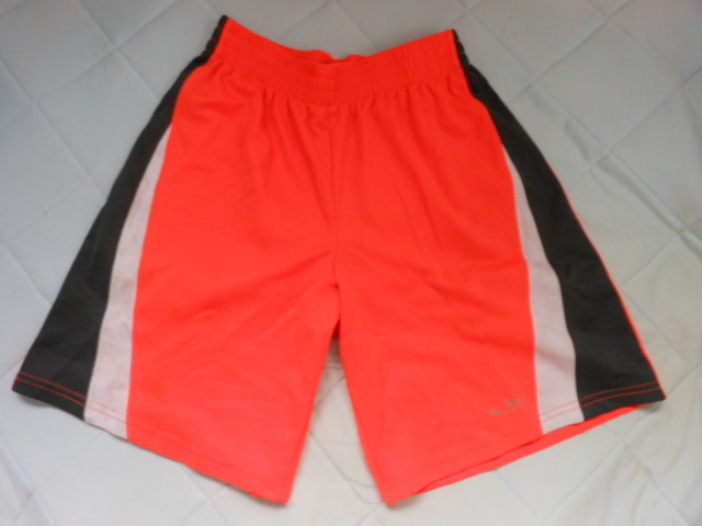 ◆チャンピオン Champion 蛍光 オレンジ 短パン 胴囲60cm-80cm 総丈42cm拍卖