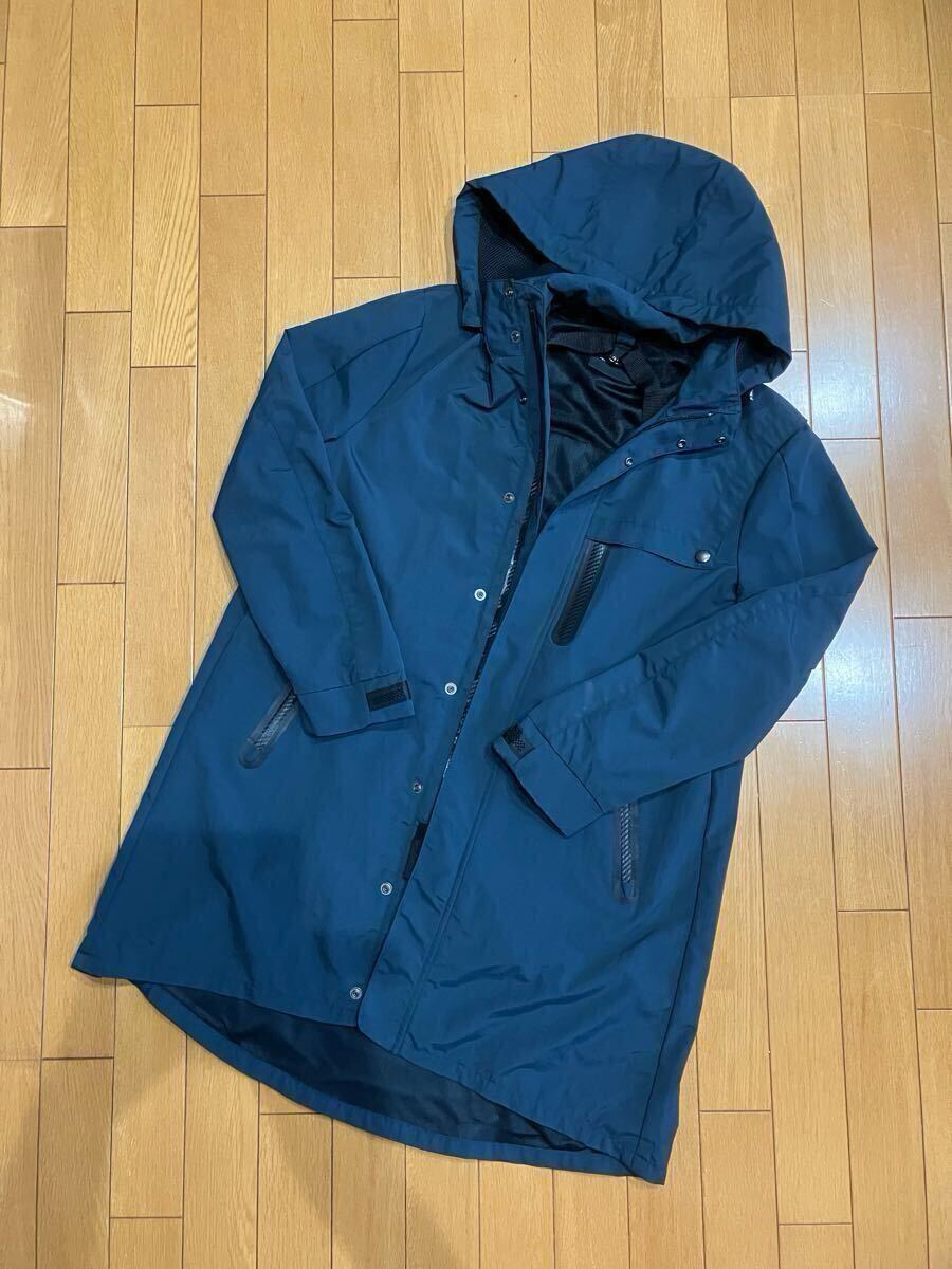 ★5351 POUR LES HOMMES シングルハイブリッドコート【19AW】size44/ブルー ※美品拍卖