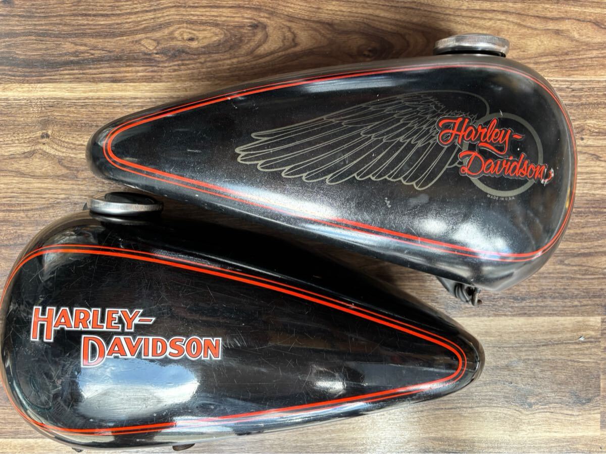 ★希少★ハーレー サバイバー 初期エボ タンク ガスキャップ付き 純正 5ガロン 4速フレーム harley-davidson survivor拍卖