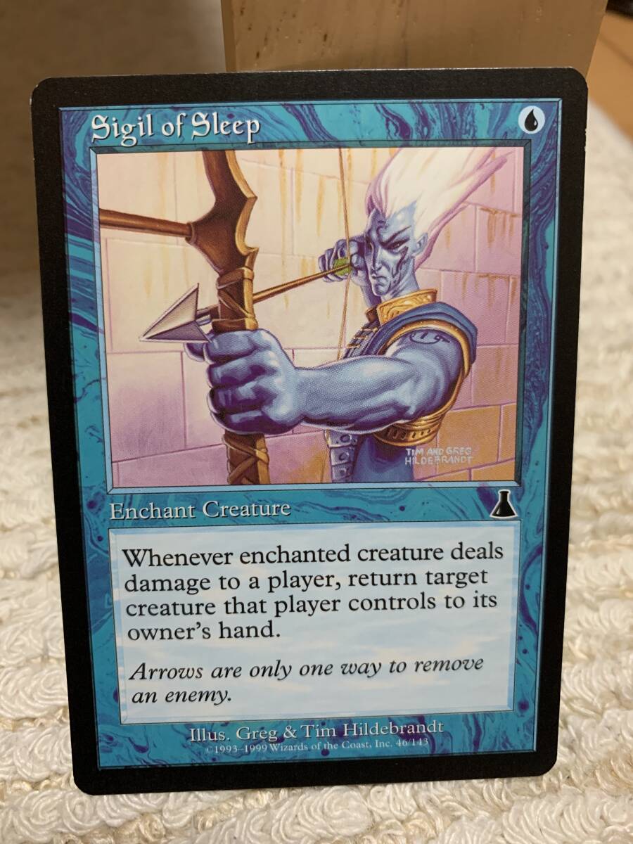 ウルザズデスティニー 初版 眠りの印形/Sigil of Sleep 英語版拍卖