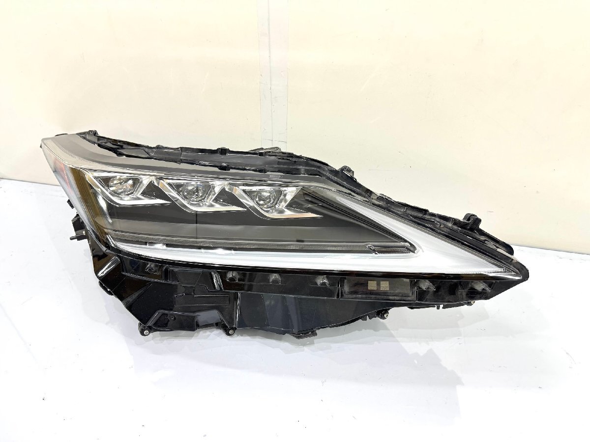 【良品】レクサスRX AGL20 後期 純正3眼フルLEDヘッドライト 右 KOITO 48-210/刻印12/81145-48F50 (Z28-10)拍卖