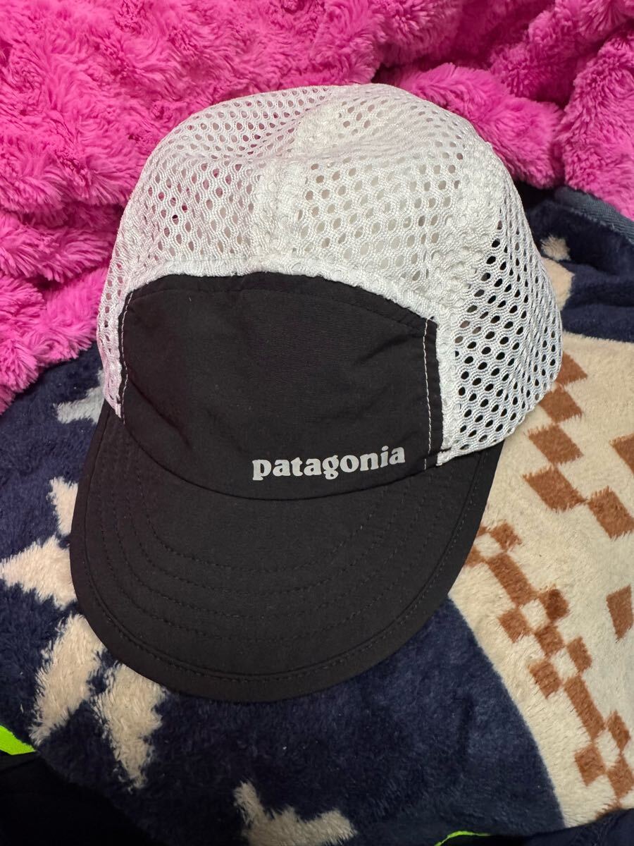 送料格安スピード発送!美品★Patagoniaパタゴニアダックビルキャップ黒②★ALLサイズ登山トレランマラソンキャンプトレッキング拍卖