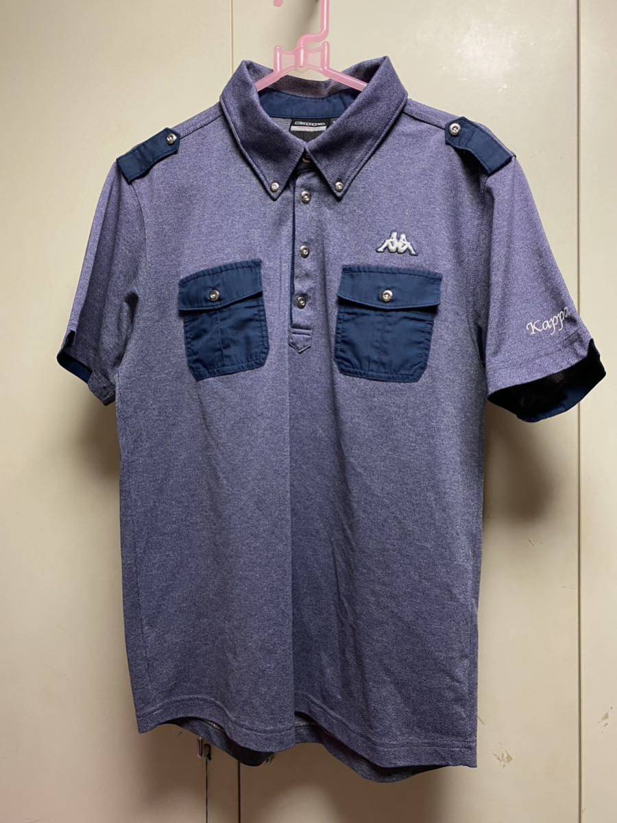 送料格安スピード発送!美品★カッパポロシャツ★Mサイズゴルフハイキング登山トレランマラソンキャンプトレッキング拍卖