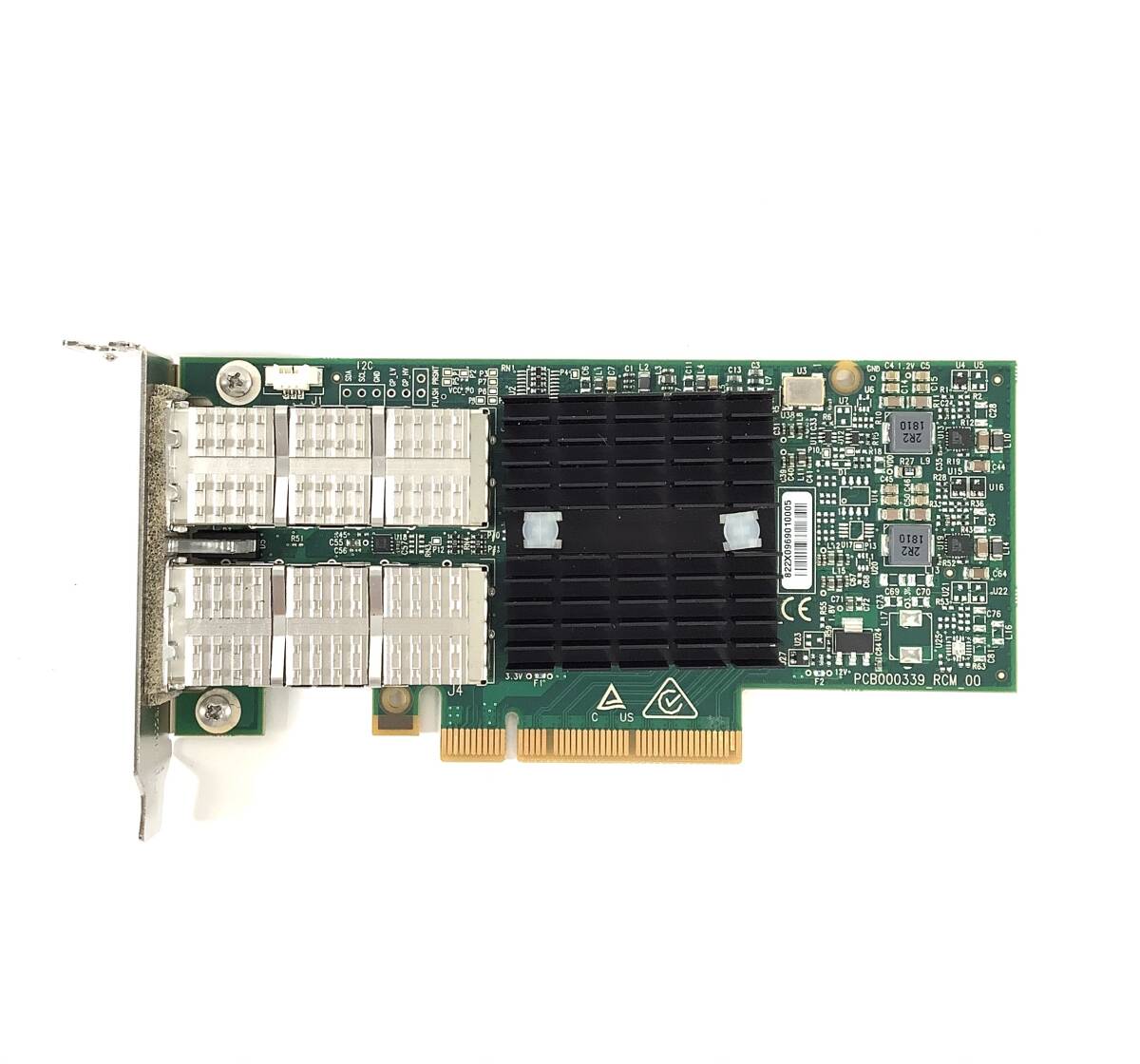 S70718155 Fujitsu CA05954-2102 2-Port FDR 54G QSFP+Infiniband カード 1点 【現状お渡し品、複数出品】071017拍卖