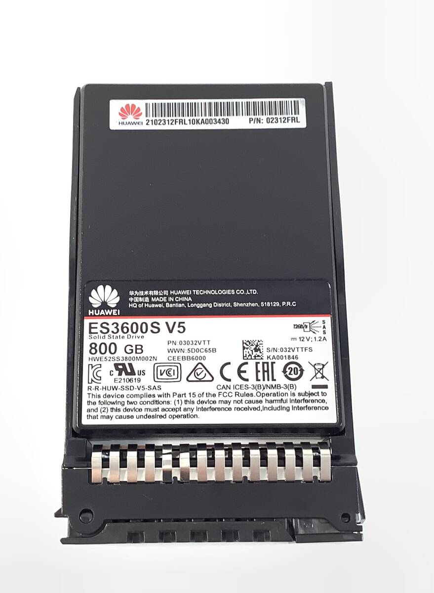 S70731202 HUAWEI SAS 800GB 2.5インチ SSD 1点【中古動作品、複数出品】拍卖