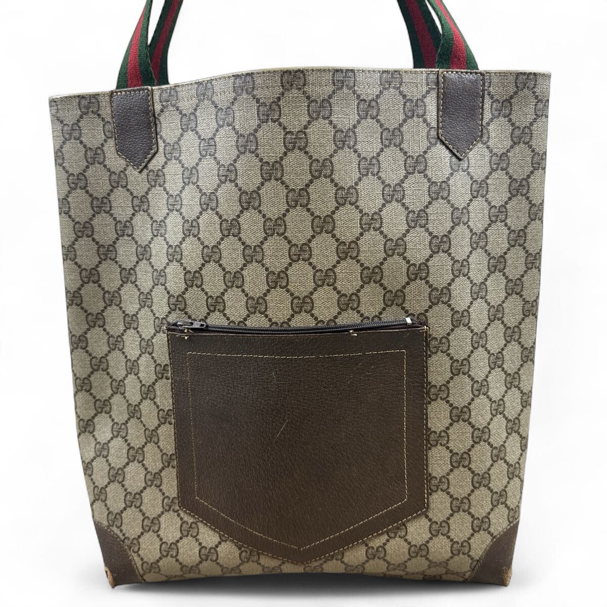 GUCCI グッチ オールド GGスプリーム シェリー トートバッグ 肩掛け 大容量拍卖