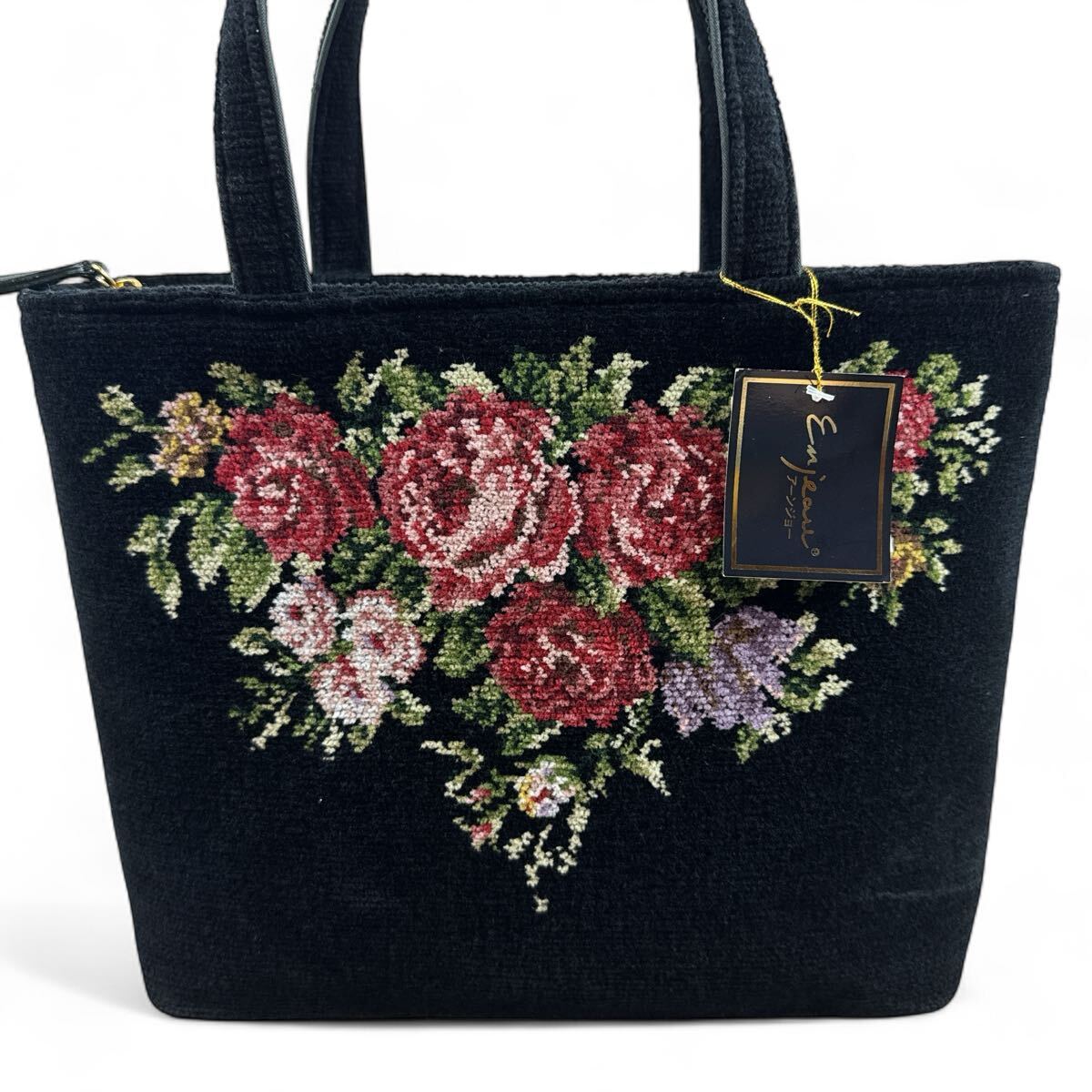 Enjeau アーンジョー ハンドバッグ トートバッグ 花柄拍卖