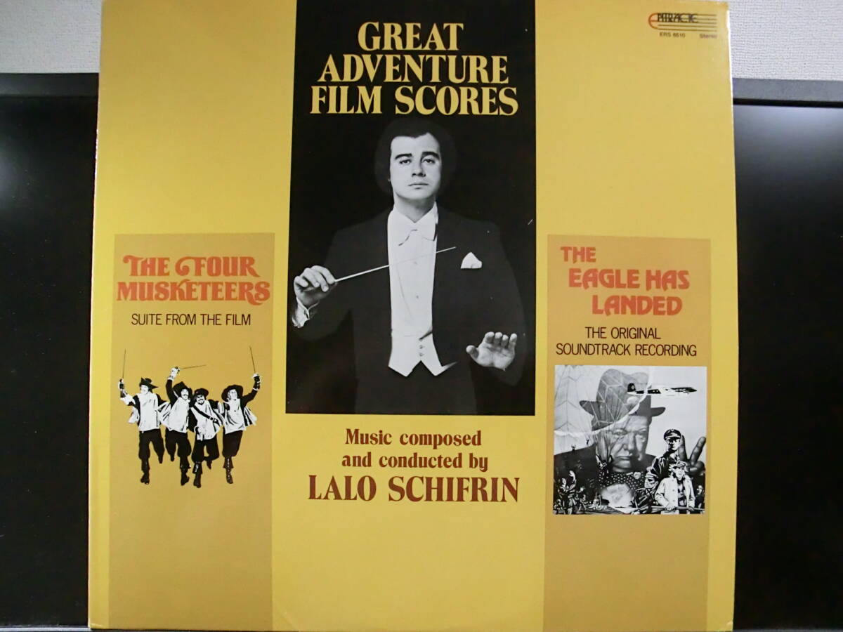 LALO SCHIFRIN / GREAT ADVENTURE FILM SCORES *LP *THE FOUR MUSKETEERS, THE EAGLE HAS LANDED 四銃士、鷲は舞いおりた拍卖