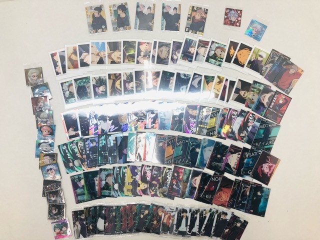 110/X225★呪術廻戦 ウエハース カード シール ステッカー ぱしゃこれ 等 大量 まとめ売り 拍卖