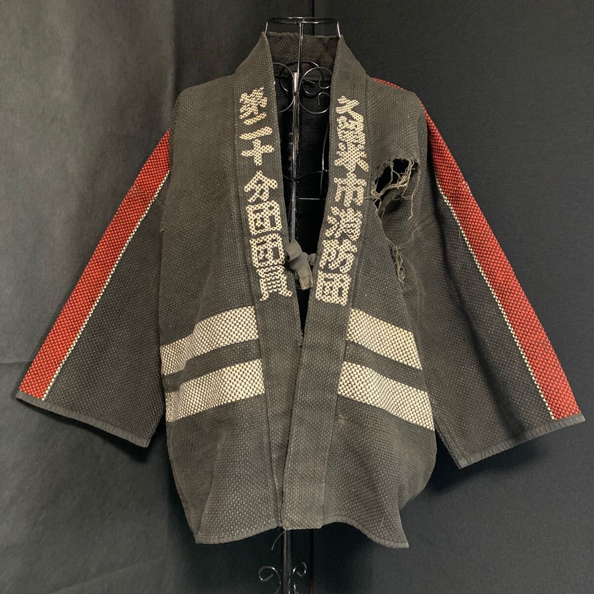 消防団 久留米消防団 第二十分団団員 消防服 羽織 着物 リメイク素材 古布 火消 昭和 平成 レトロ アンティーク ヴィンテージ (A-2586)拍卖