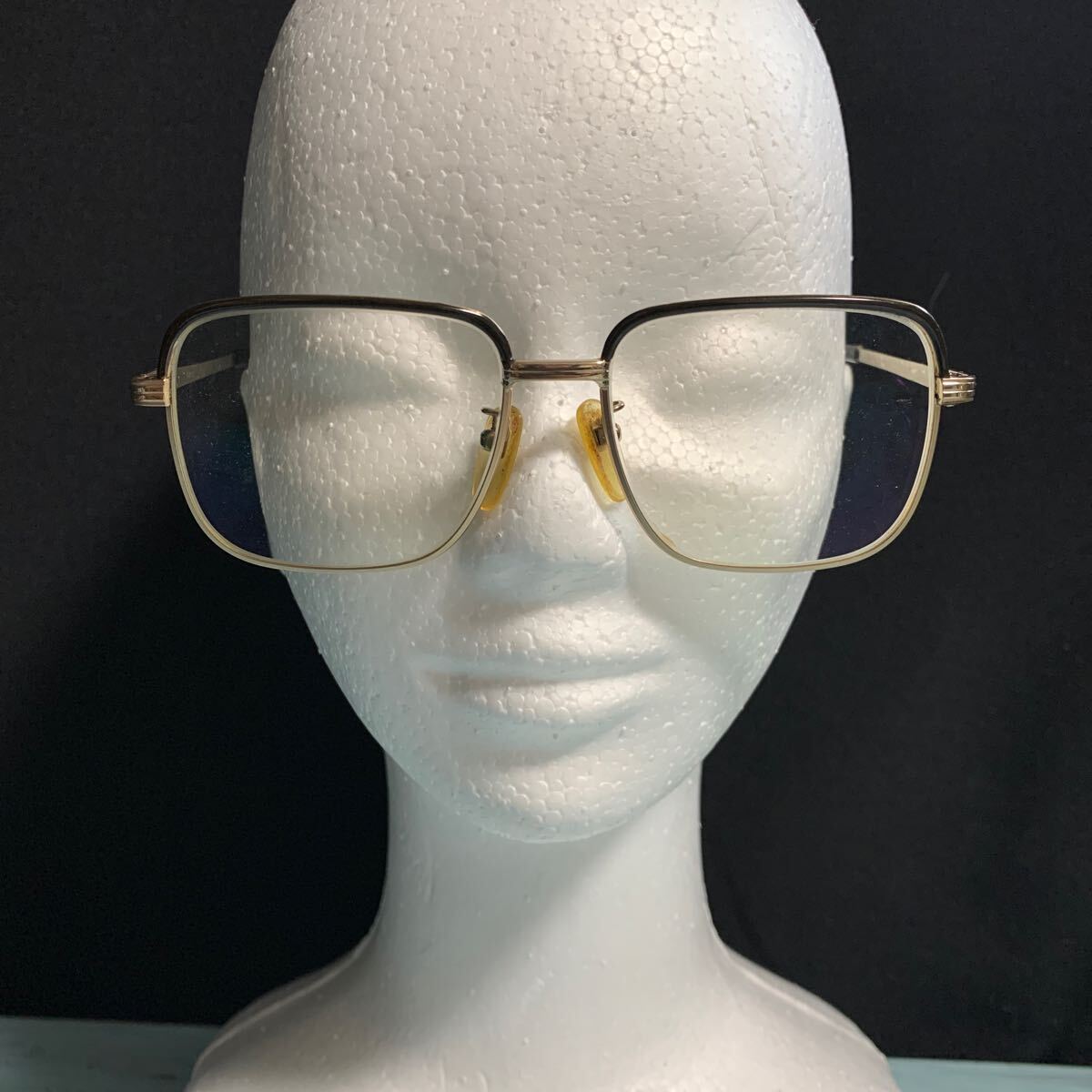Nikon ニコン OCHIAI 眼鏡フレーム メガネ TITEX-B 54□16-140 GOLD ゴールド (A-2631)拍卖