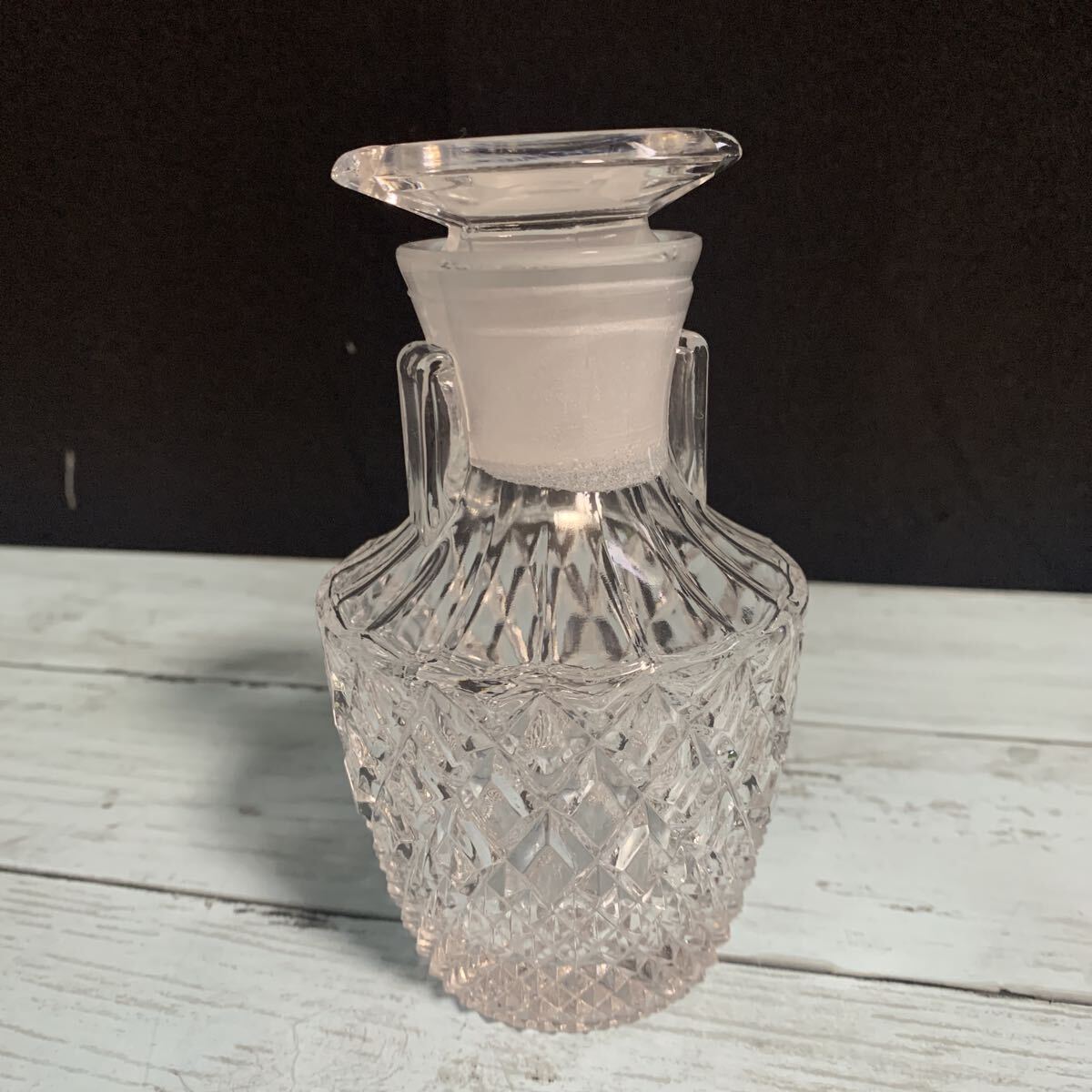 醤油さし 卓上用 ガラス製 昭和レトロ おしゃれ 醤油差し しょうゆさし 調味料入れ ガラス アンティーク (A-2653)拍卖