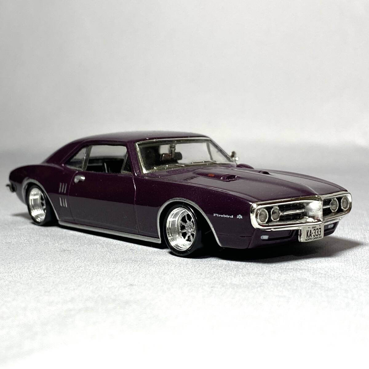 1/43 ★1967 PONTIAC FIREBIRD ★ ファイヤーバード ホイール交換 ローダウン 深リム ジャンク拍卖