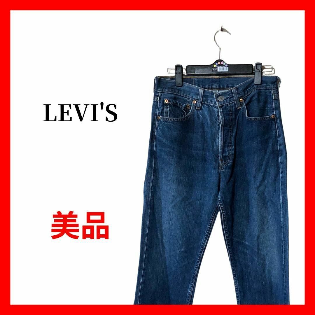 LEVI'S メンズ デニムパンツ ブルー ストレート B1817拍卖