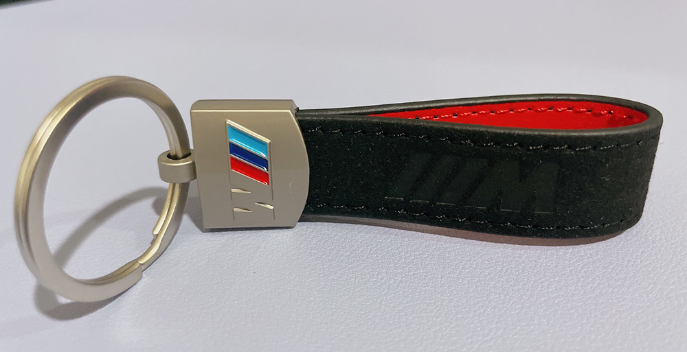 BMW【M】キーホルダー キーチェーン ブラックレッド Mシリーズ MSPORT MPerformance MPower E46 E60 E90 F10 F20 F30拍卖