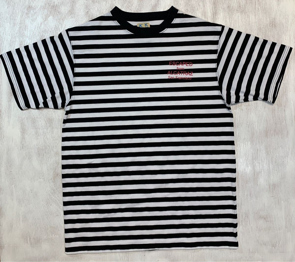 ALCATRAZ San Francisco 囚人 Tシャツ サンフランシスコ アルカトラズ 刑務所 お土産Tジョーク T お笑いT ギャグT拍卖