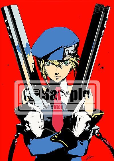 BLAZBLUE CROSS TAG BATTLE ファミ通/エビテン特典 ノエル=ヴァーミリオン B2タペストリー/ペルソナ4/未開封拍卖