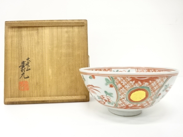 寿九造 呉州赤絵 鉢 (GCJ3D-035)拍卖