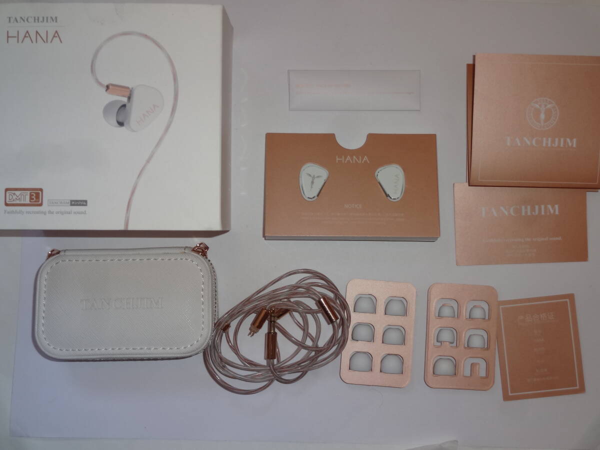 TANCHJIM カナル型イヤホン HANA拍卖