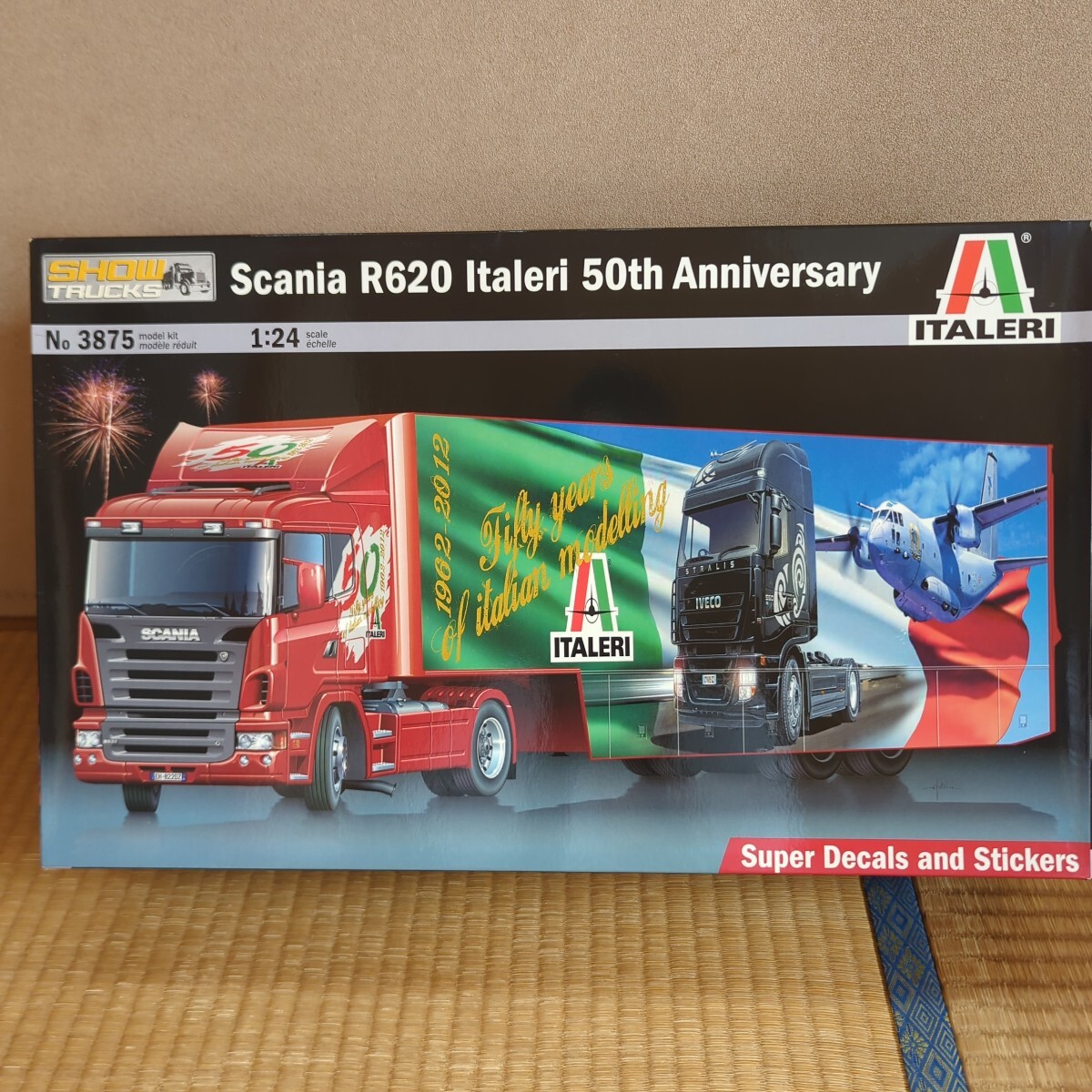 【記念Ver. 完全未開封品】1/24 イタレリ No.3875 Scania R620 Italeri 50th Anniversary拍卖
