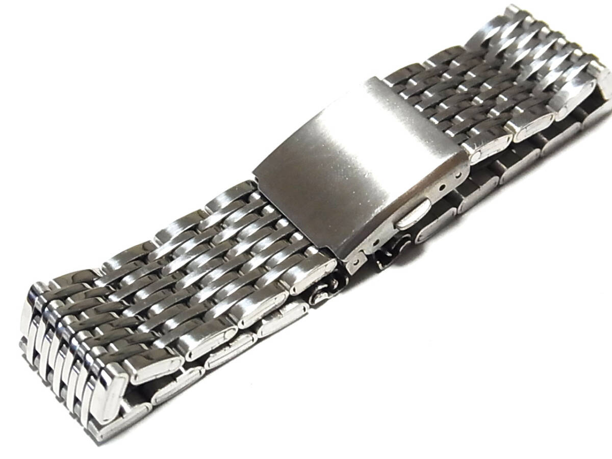 デッドストック 11連 細長巻駒 P式三つ折りバックル 20mm 4011R203拍卖