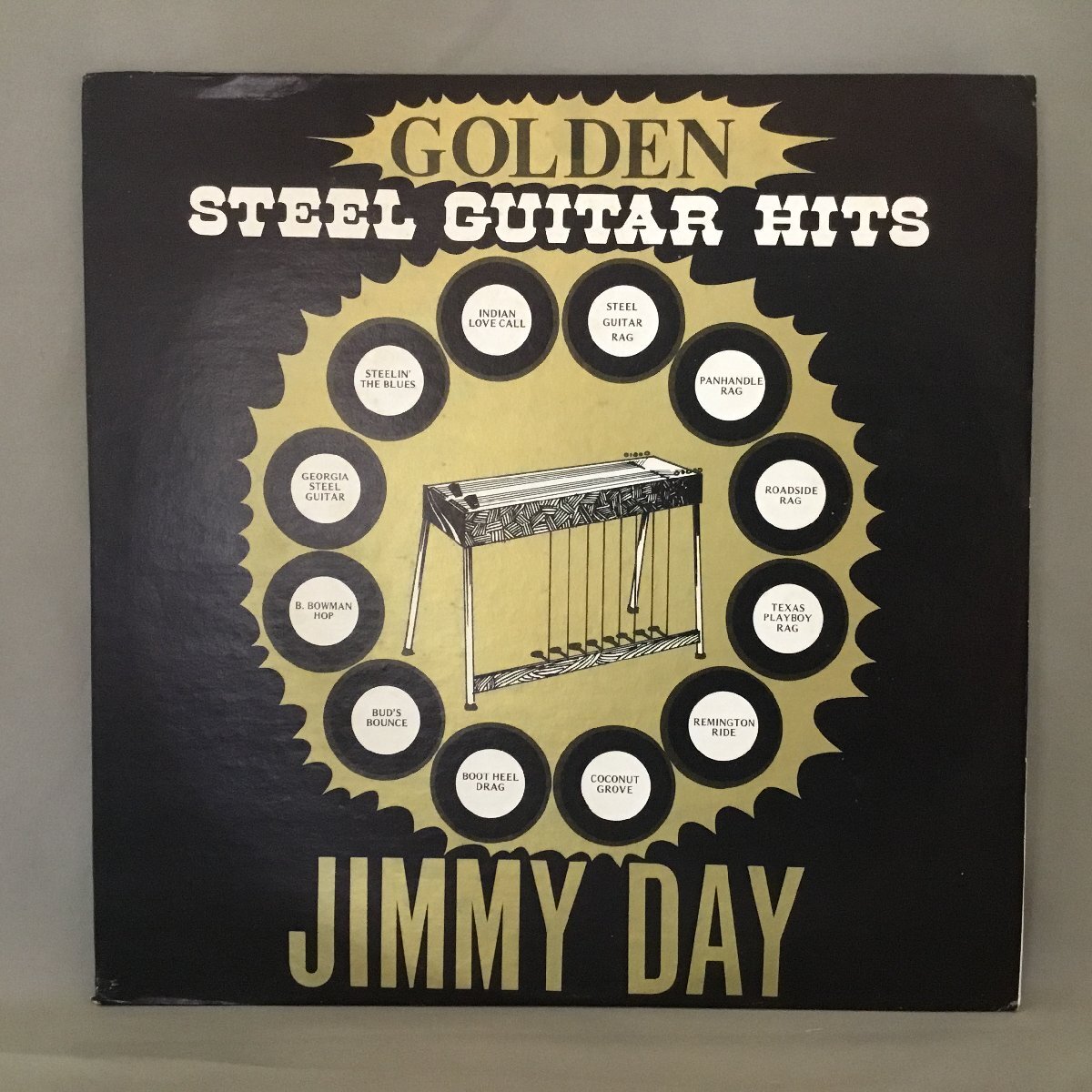 ★JIMMY DAY / GOLDEN STEEL GUITAR HITS (LP) PHS-600-016 COUNTRY/PEDAL STEEL GUITAR/カントリー/ペダル・スティール拍卖