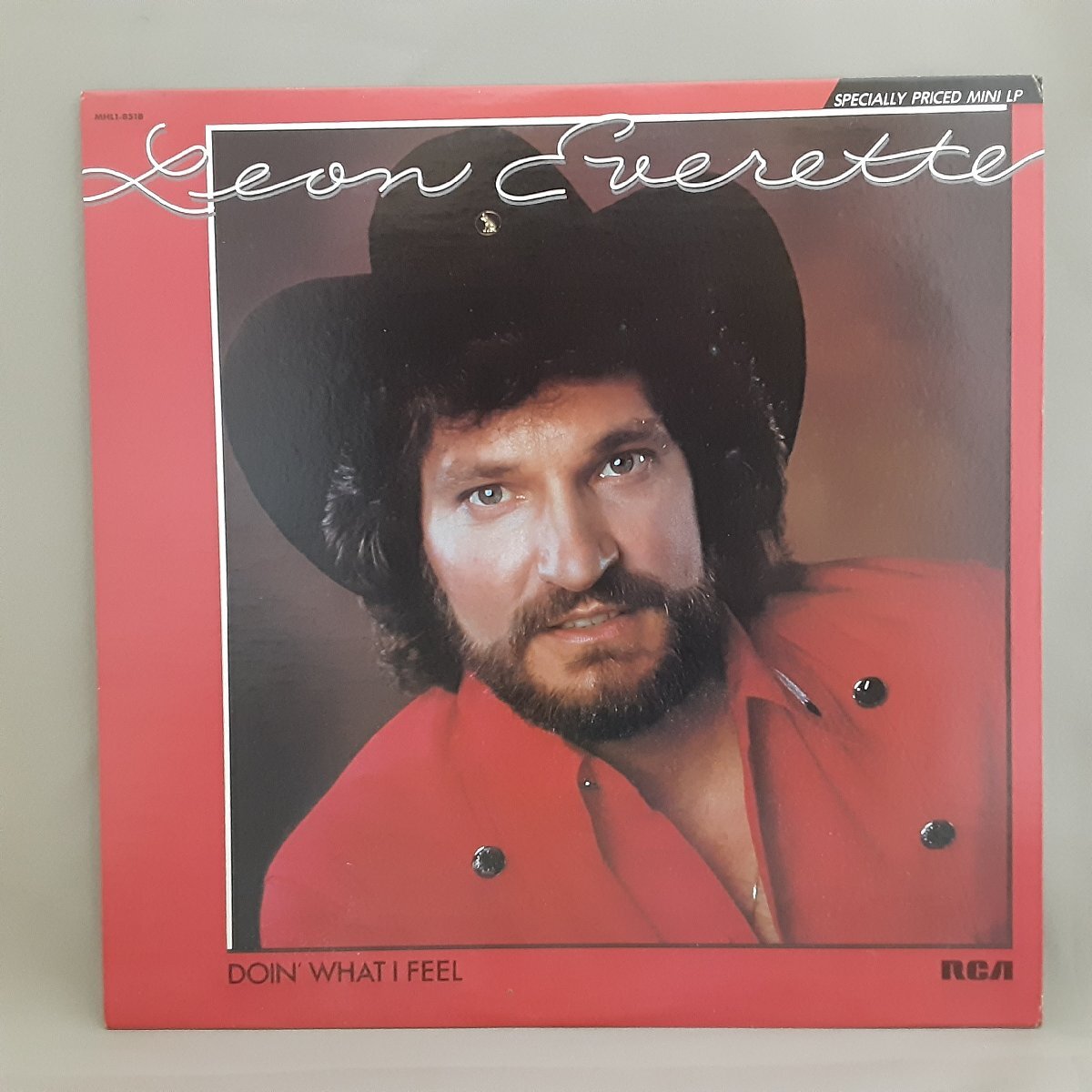 ★LEON EVERETTE / DOIN' WHAT I FEEL (LP) MHL1-8518 レオン・エヴェレット COUNTRY/カントリー拍卖