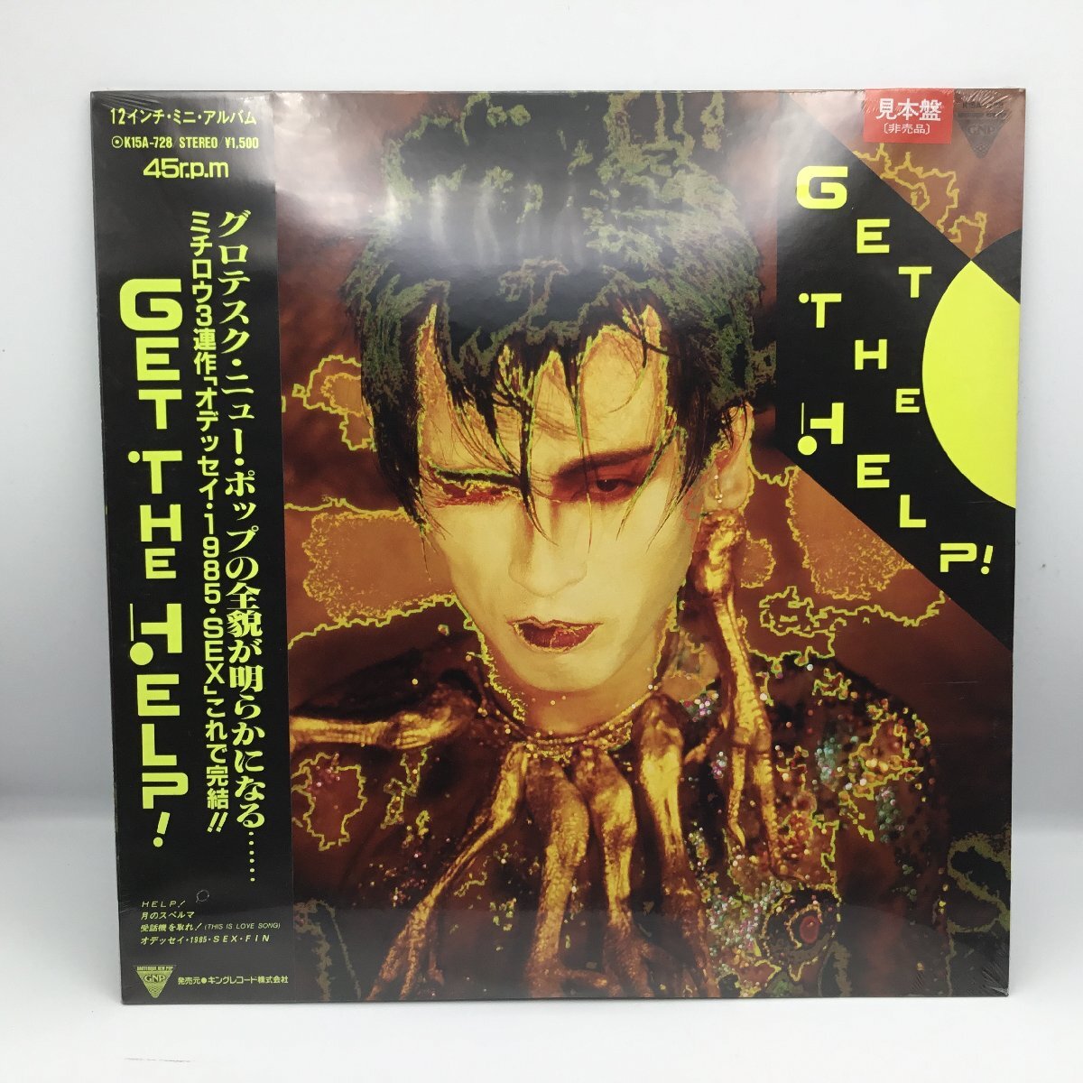 ★未開封 見本盤 ◇ 遠藤ミチロウ MICHIRO, GET THE HELP! / GET THE HELP (LP) K15A-728拍卖