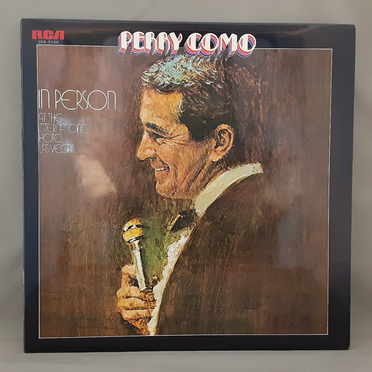 ★PERRY COMO / IN PERSON AT THE INTERNATIONAL HOTEL LAS VEGAS (LP) SRA-5186 ペリー・コモ・イン・パースン拍卖