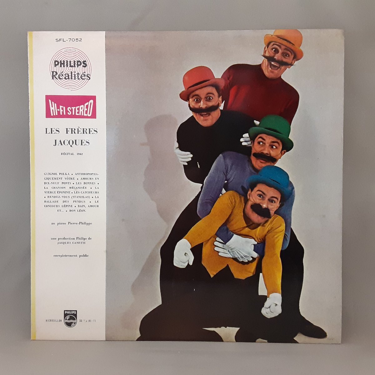 ★ペラジャケ ◇ フレール・ジャック・リサイタル (LP) SFL-7052 Les Freres Jacques-Recital 1962拍卖