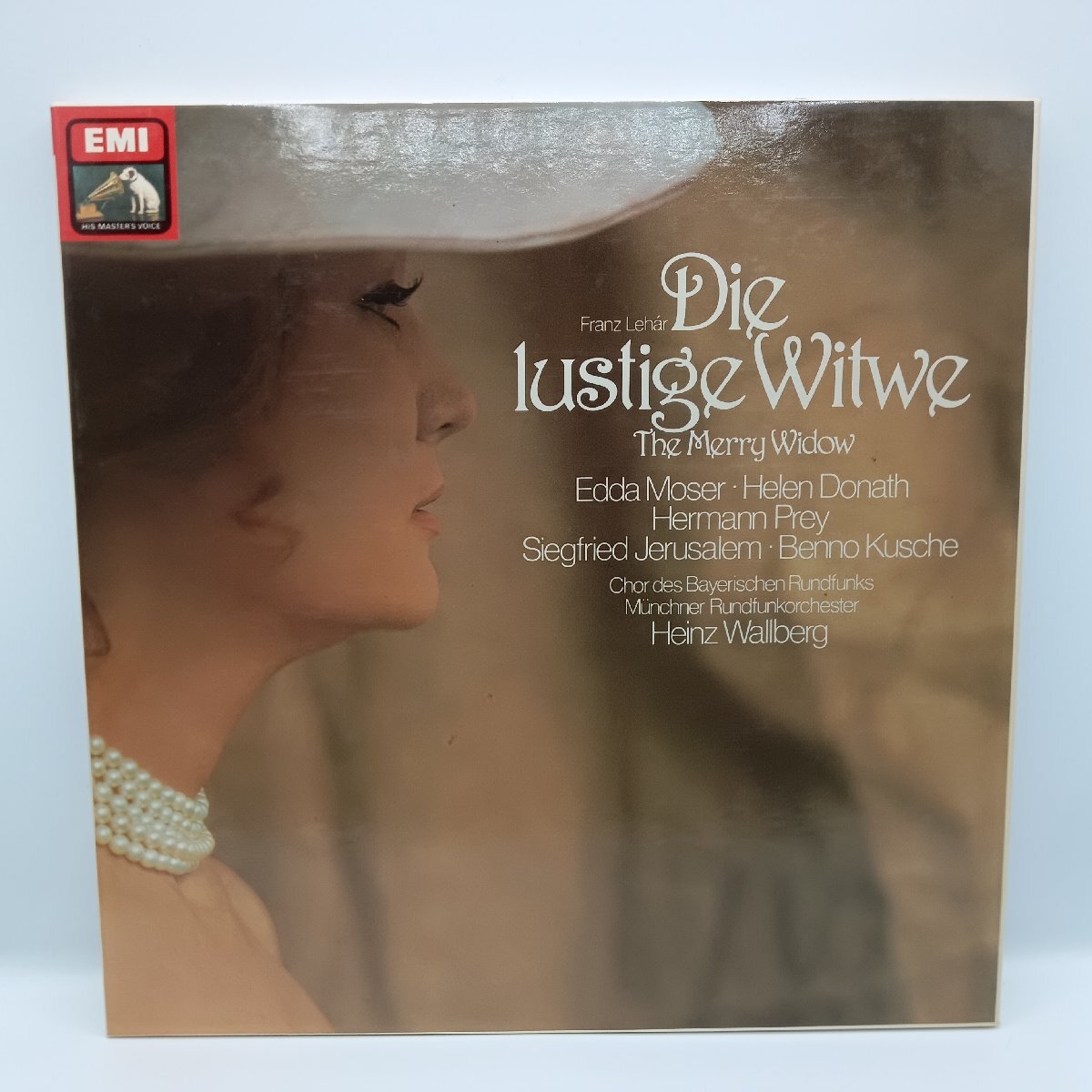 ★独盤◇EDDA MOSER, HELEN DONATH, HERMANN PREY, HEINZ WALLBERG / FRANZ LEHAR: DIE LUSTIGE WITWE (2LP) 14 5780 3 OPERA拍卖