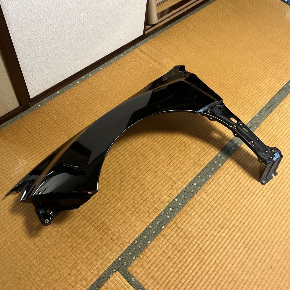 スバル純正 左フロントフェンダー インプレッサ WRX STI GRB GRF GVB GVF へこみあり 補修ベース D4S 黒 ブラック 左前拍卖