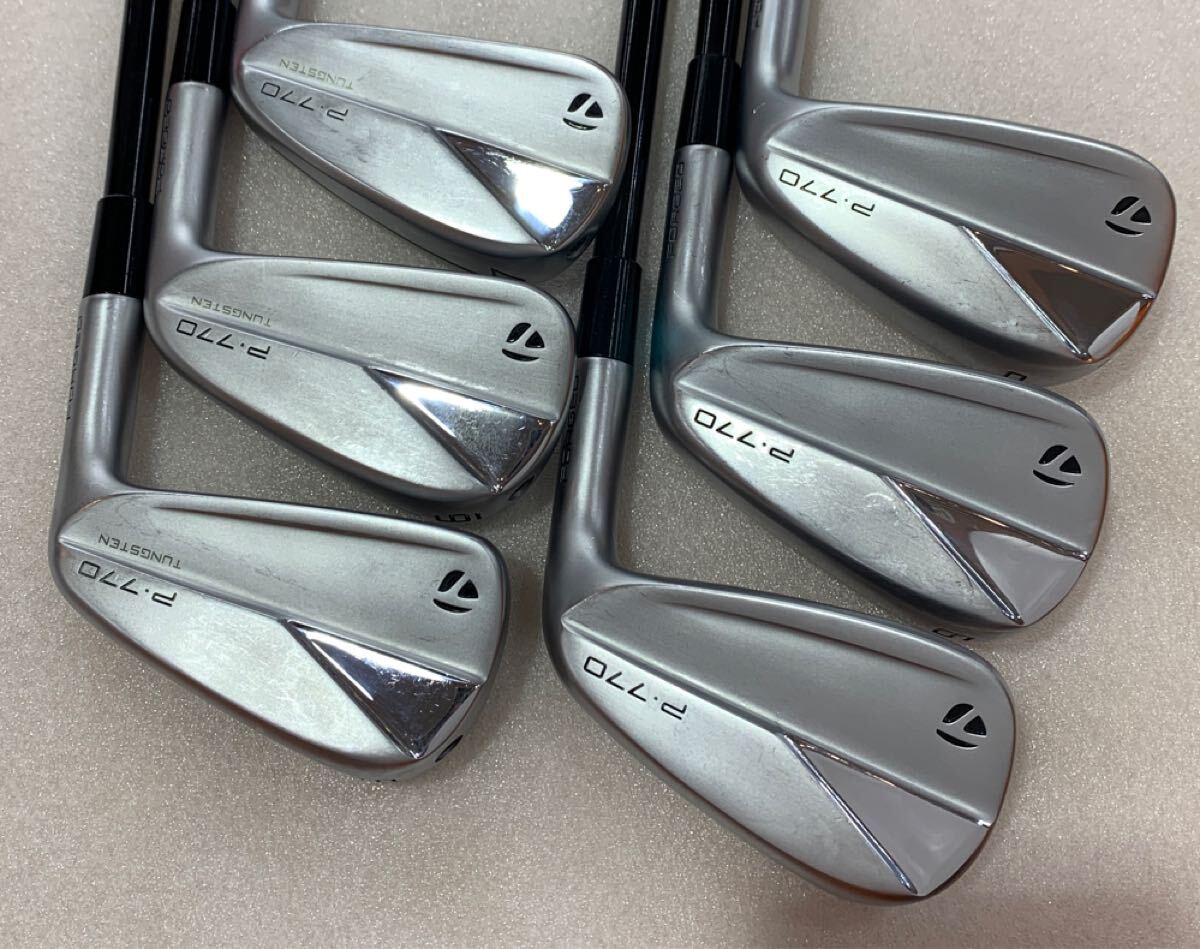 【即決価格】【アイアンセット】テーラーメイド/P・770 2023 /5-9,P/6本/ディアマナ Thump 95/FLEX S拍卖