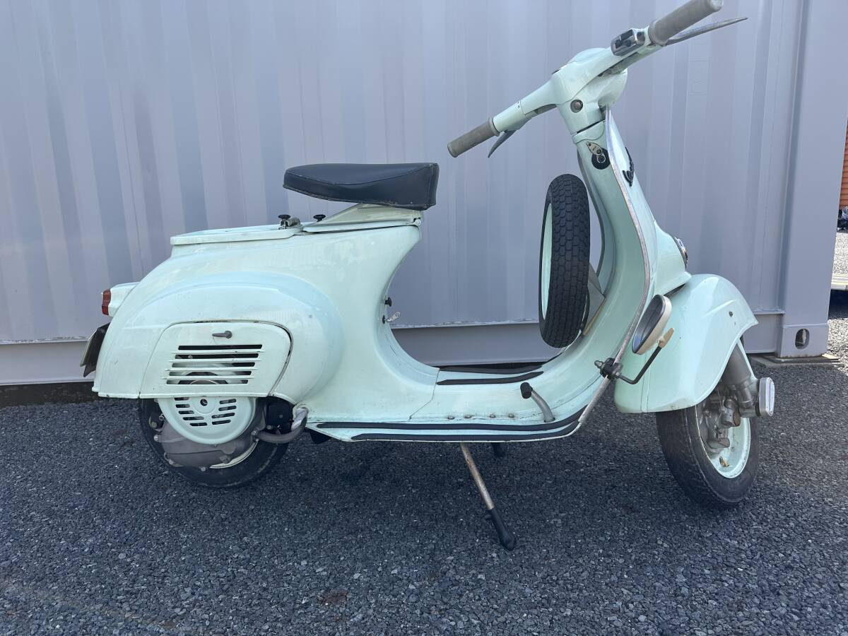 Vesapスモールボディの原点 純血イタリアン VESPA 50N (V5AIT 74XXX 1965年製) ベスパ スモールフラップ 拍卖