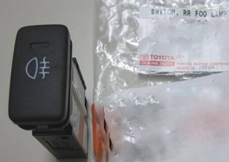 新品 純正品 TOYOTA トヨタ リヤフォグランプ スイッチ ポルテ NNP1# ウィッシュ ANE1# ZNE1# アルファード ANH1#MHN1#拍卖