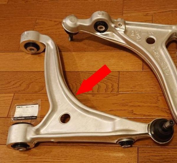新品 純正品 MAZDA マツダ ロアアーム フロント 運転席側 ロードスター MX-5 ND拍卖