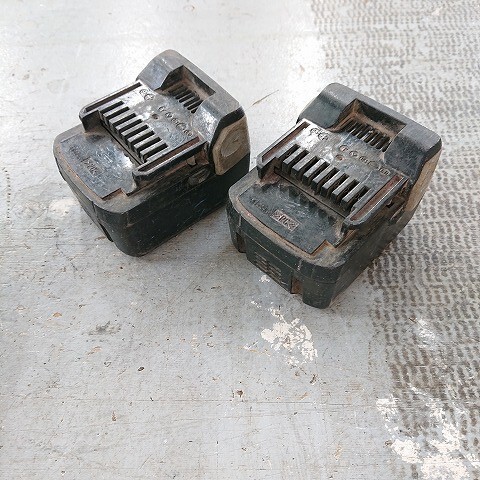 【中古現状品】日立工機 Hitachi BSL1430 14.4V 3.0Ah リチウムイオン電池 2個拍卖