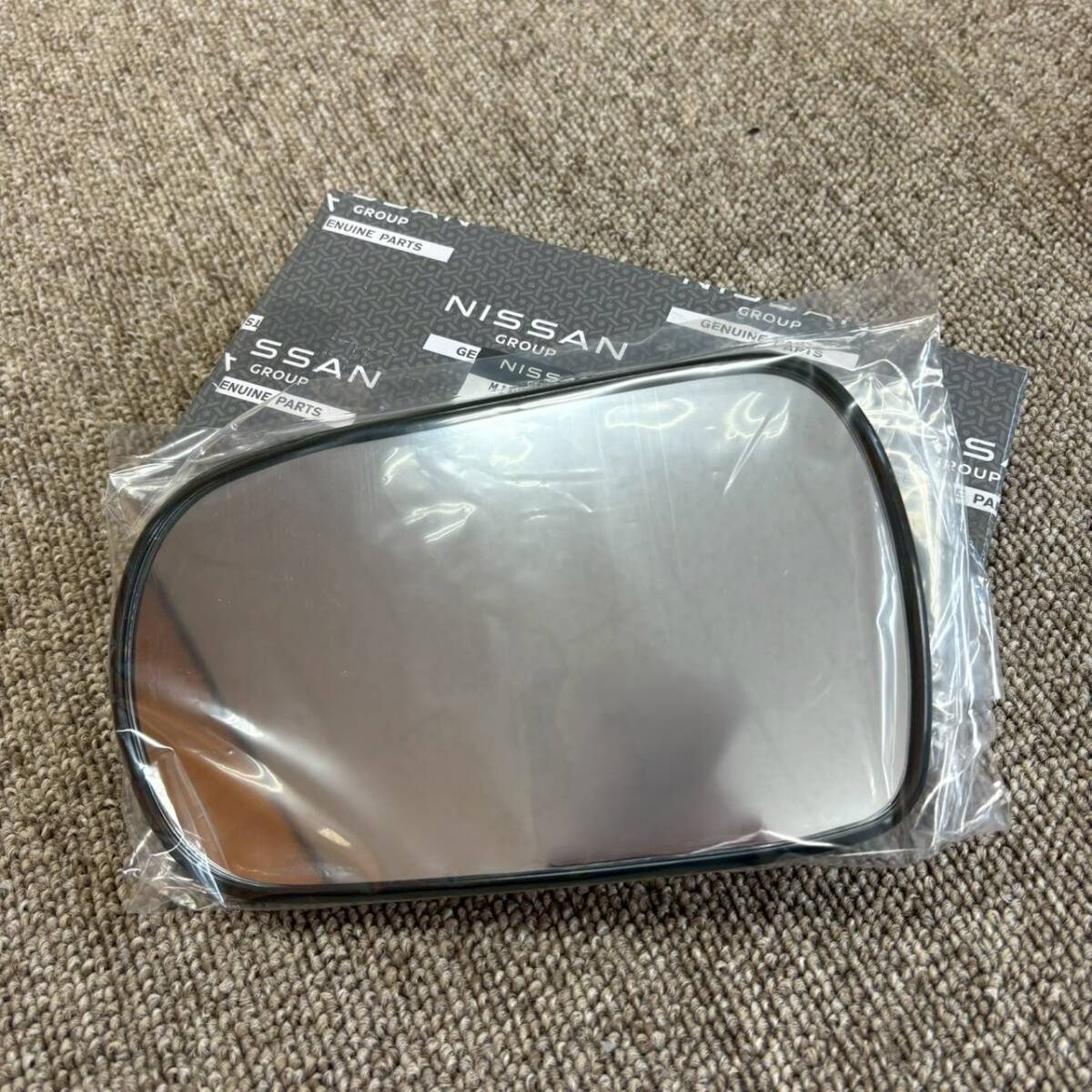 【新品】 日産純正 S13 シルビア RPS13 180SX ドアミラー サイドミラー ガラス 右 NISSAN Door mirror Side mirror Glass RH拍卖