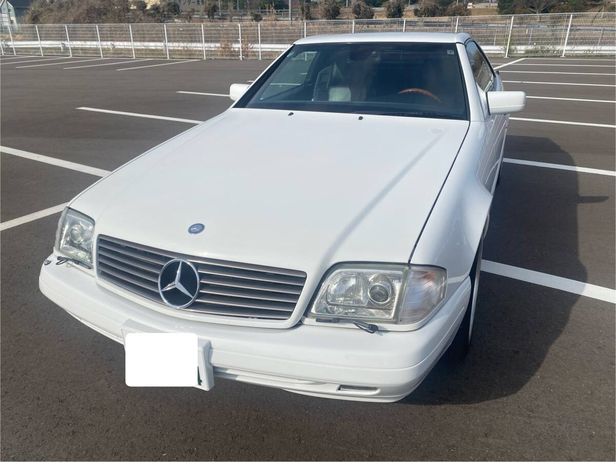 メルセデス ベンツ SL320 ディーラー車 R129 修復歴なし ヤナセメンテナンス車 整備記録あり ヤナセ ミナミの帝王拍卖