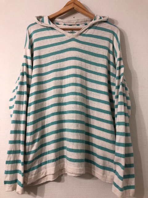 45R umii908 ウミ ガーゼ コットン プルオーバ パーカ 45rpm 日本製 5 ゆったりオーバーサイズ拍卖