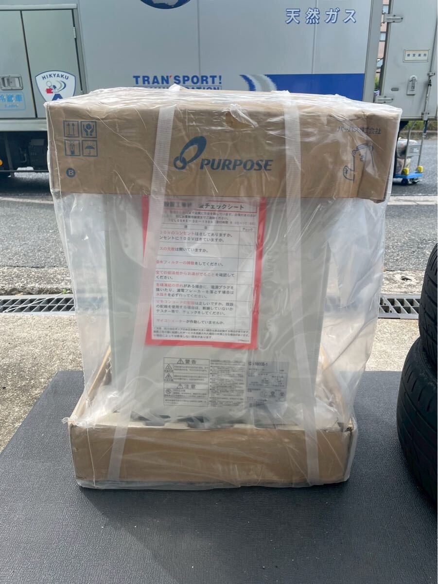 ◯GW9224 PURPOSE パーパス ガス給湯器 都市ガス GS-1600B-1 22年製◯拍卖
