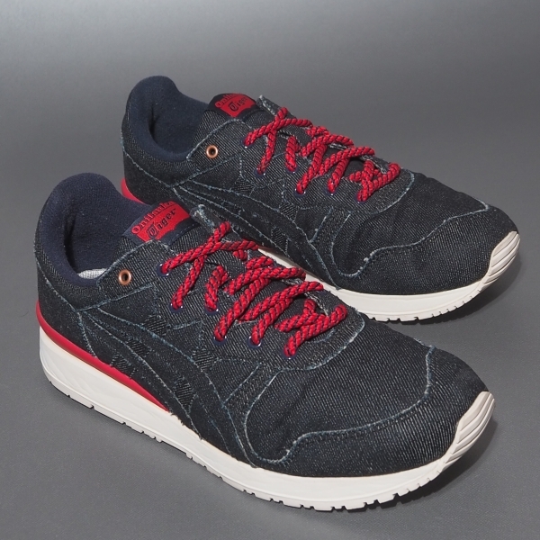 美品!! 26.5cm 限定 オニツカタイガー onitsukatiger ALLY アリー デニム スニーカー拍卖