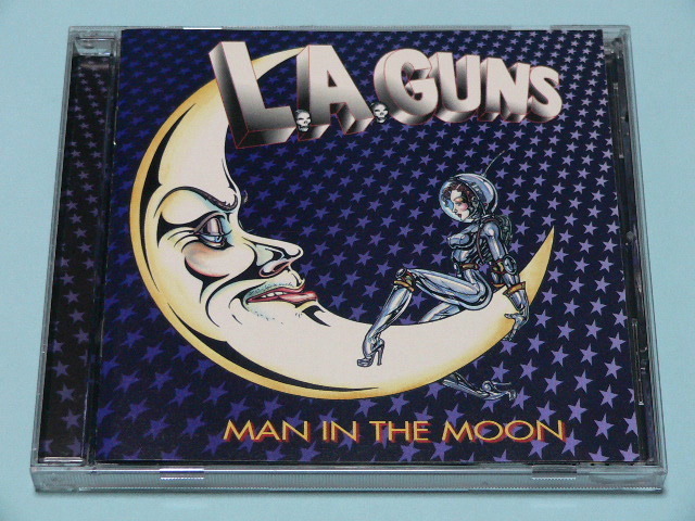L.A. GUNS / MAN IN THE MOON // CD L.A. ガンズ Tracii Guns Phillip Lewis拍卖