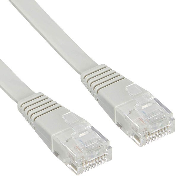 LANケーブル フラット 1m 1メートル ストレート結線 GH-CBESF6-1M カテゴリー6 4511677029813/グリーンハウス/送料無料メール便拍卖