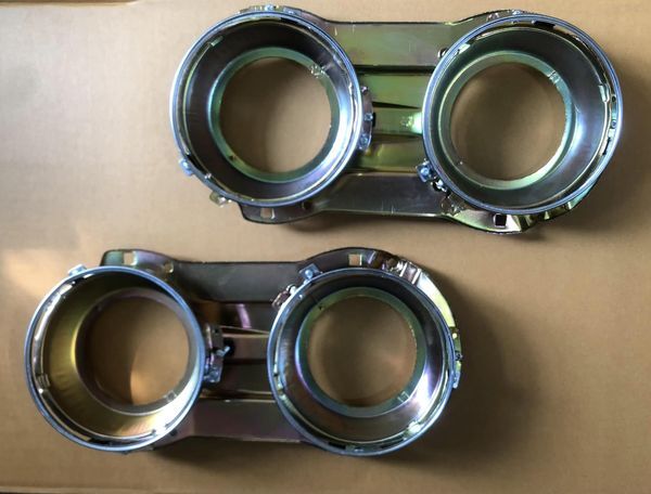 ダットサン 620 トラック 4灯 社外 ヘッドライト ハウジング ブラケット ベゼル 汎用 流用 ※ステッカー1枚プレゼント拍卖