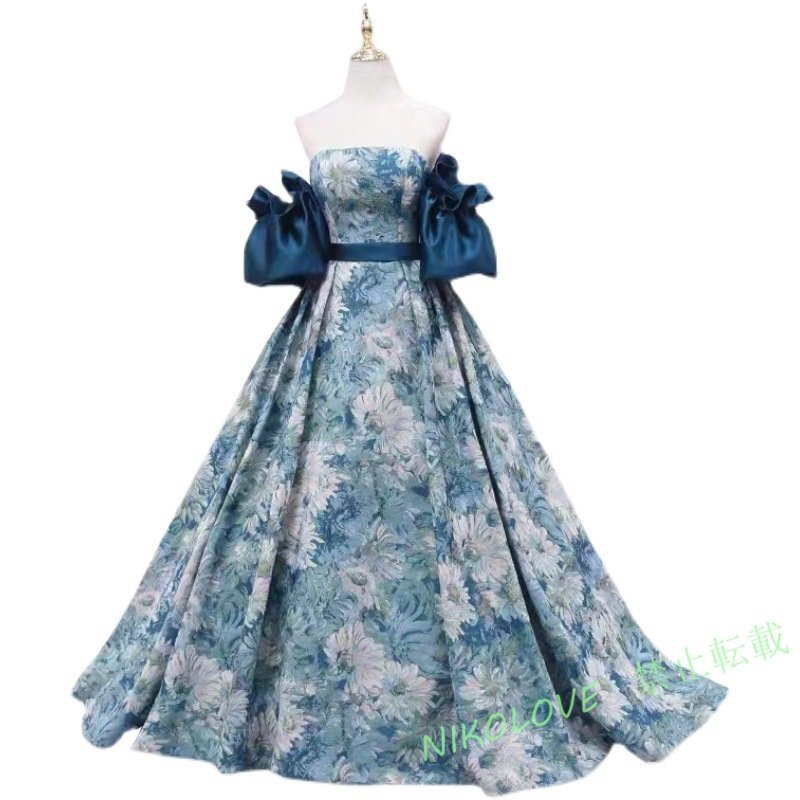 ☆新品 大人気 ウエディングドレス カラードレス 結婚式 披露宴 パーティー 演奏会 発表会 ステージ MK568拍卖